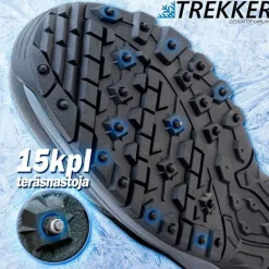 TREKKER NASTAKENGÄT 43, MUSTA