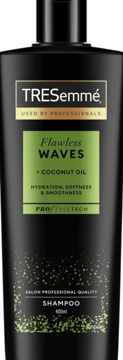 TRESEMMÉ  FLAWLESS WAVES SHAMPOO 400 ML
