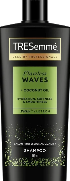 TRESEMMÉ  FLAWLESS WAVES SHAMPOO  COCONUT 685 ML