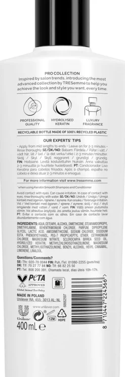 TRESEMMÉ KERATIN SMOOTH HOITOAINE 400 ML