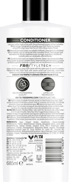 TRESEMMÉ LAMELLAR SHINE CONDITIONER 685 ML