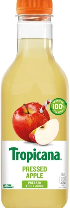 TROPICANA PRESSED APPLE KMP 900 ML