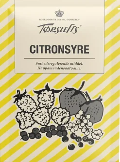 TÖRSLEFFS MELATIN SITRUUNAHAPPO   30 G
