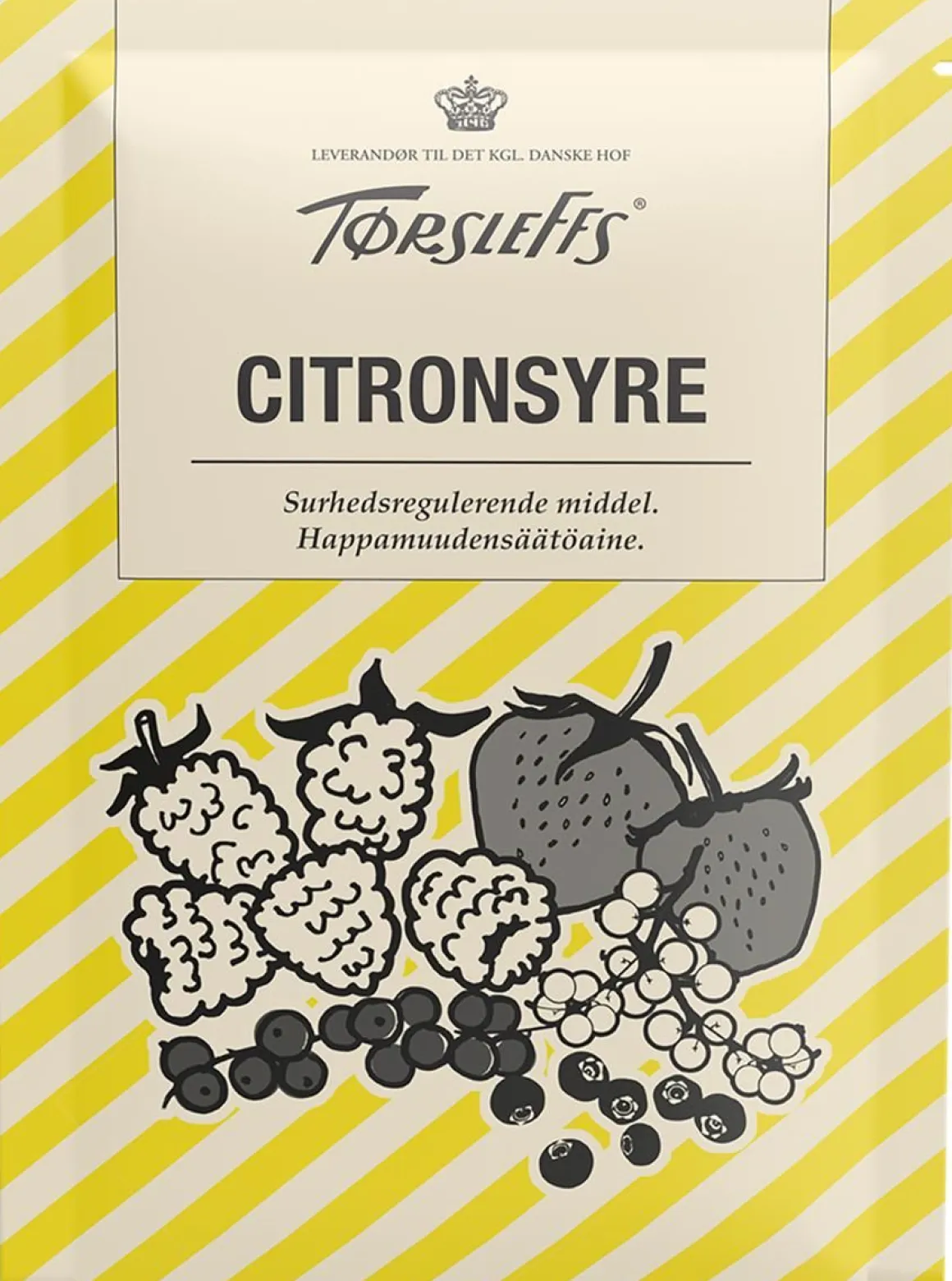 TÖRSLEFFS MELATIN SITRUUNAHAPPO 30 G