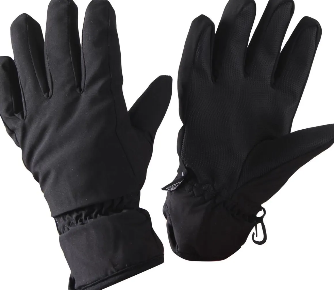 TRUE NORTH MIESTEN STRETCH HANSKAT MUSTA 9