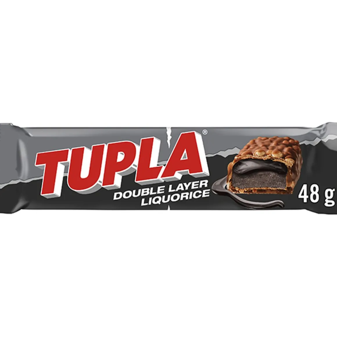TUPLA DOUBLE LAYER LIQUORICE UTZ 48 G