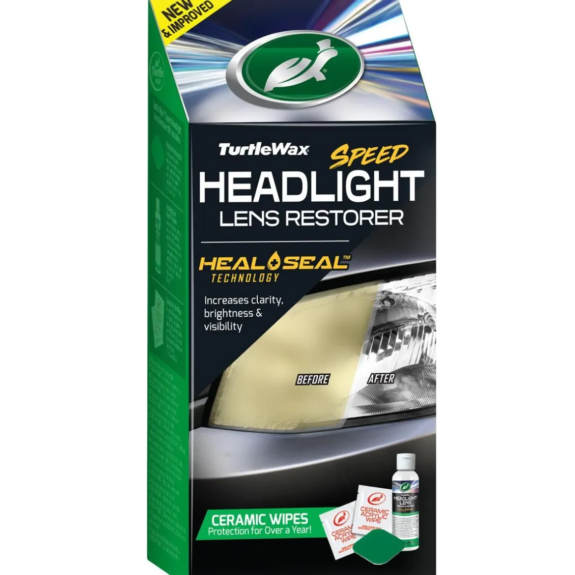 TURTLE WAX HEADLIGHT LENS RESTORER KIT AJOVALOUMPIOIDEN KIRKAST