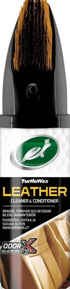 TURTLE WAX POWER OUT LEATHER CLEANER & CONDITIONER 400 ML