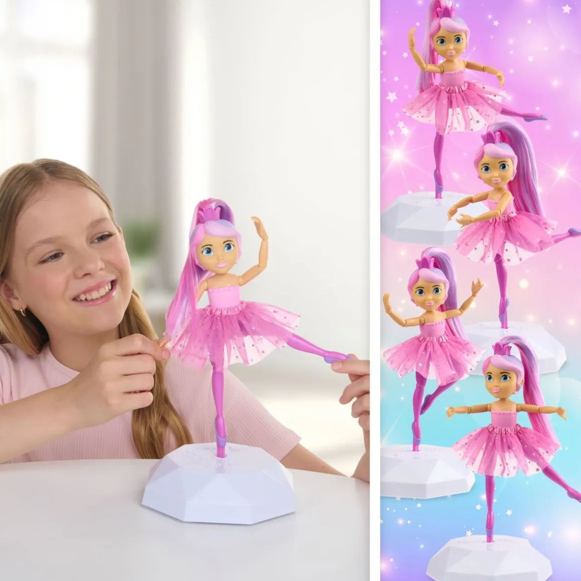 TWIRL ALONG DANCING DOLL -NUKKE LENA BALLERINA