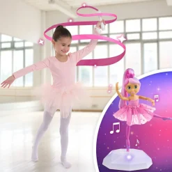 TWIRL ALONG DANCING DOLL -NUKKE LENA BALLERINA