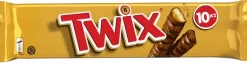 TWIX 10X50G SUKLAAPATUKKA MONIPAKAUS 500 G