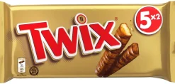 TWIX 5X50G SUKLAAPATUKKA MONIPAKKAUS 250 G