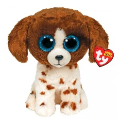 TY MUDDLES - BROWN/WHITE DOG MED