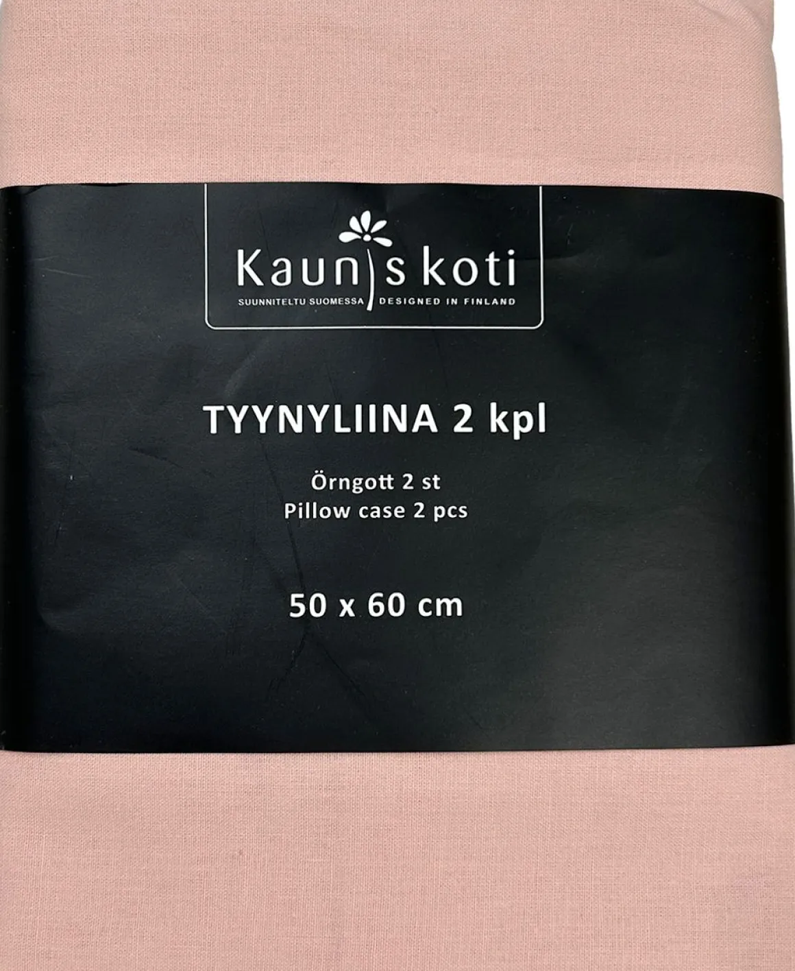 TYYNYLIINA 50X60CM 2KPL/PKT ROOSA