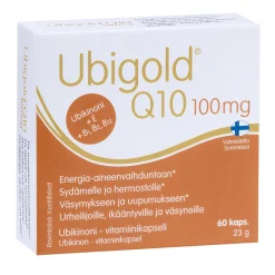 UBIGOLD Q10 100MG + E 60 KPL