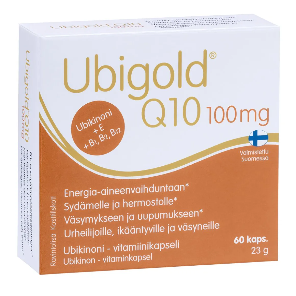 UBIGOLD Q10 100MG + E 60 KPL