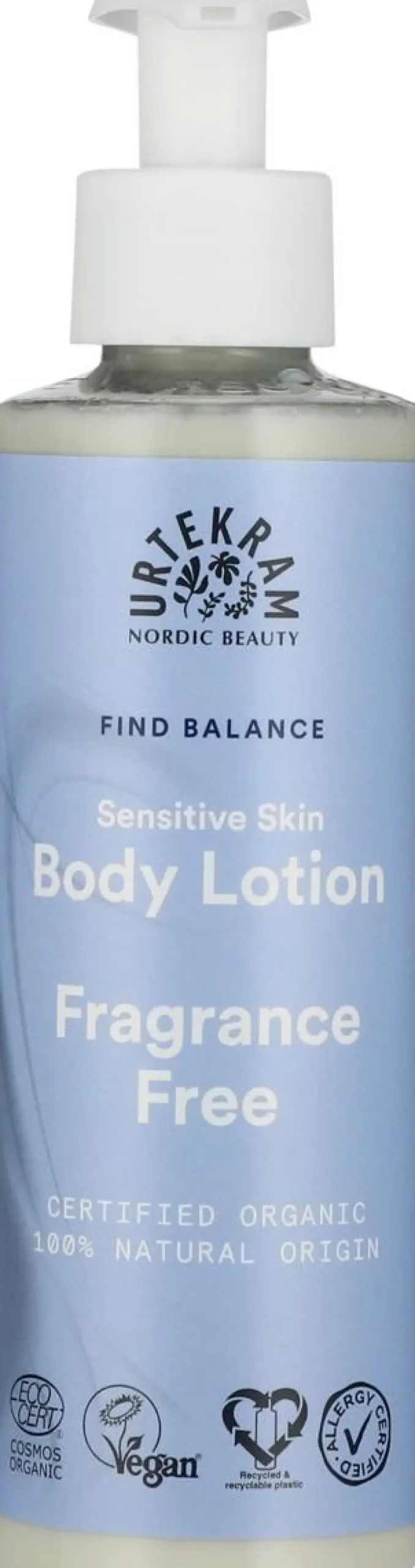 URTEKRAM LUOMU FRAGRANCE FREE VARTALOVOIDE 245 ML