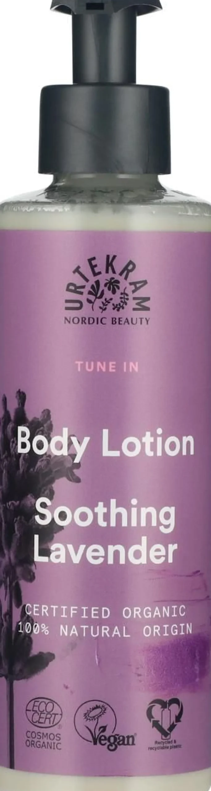 URTEKRAM LUOMU SOOTHING LAVENDER VARTALOVOIDE 245 ML