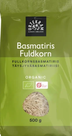URTEKRAM TUMMA BASMATIN RIISI LUOMU 500 G