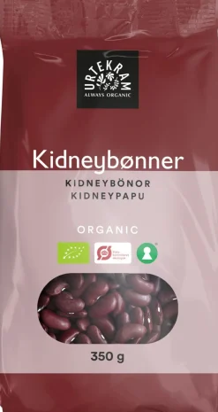 URTEKRAM KIDNEYPAPU PUNAINEN LUOMU 350 G