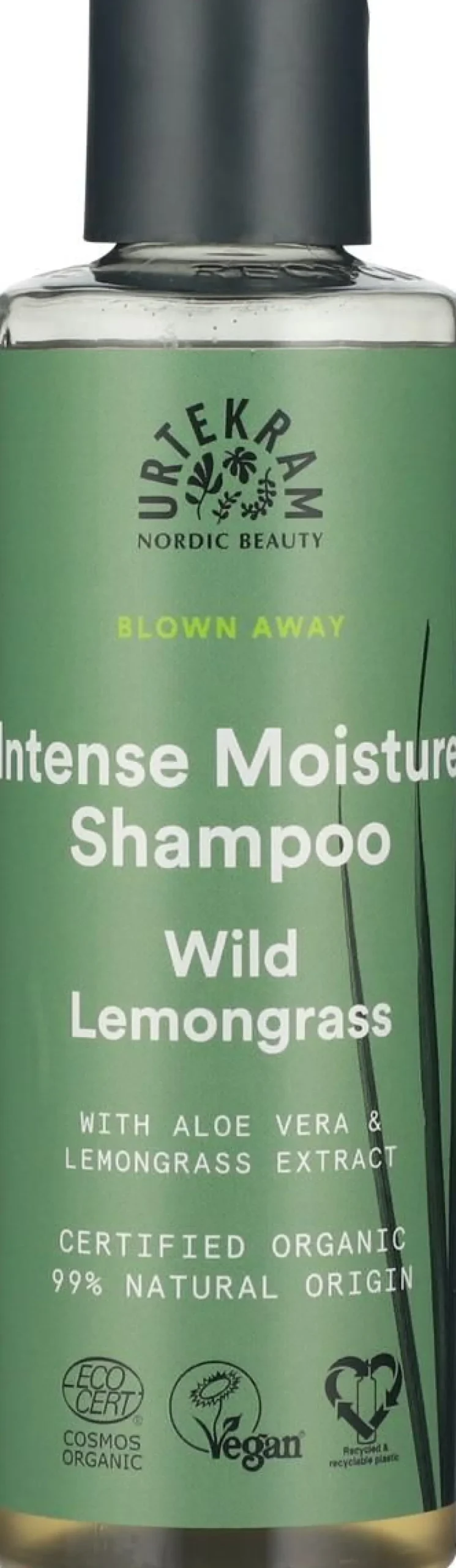 URTEKRAM LUOMU WILD LEMONGRASS SHAMPOO 250 ML