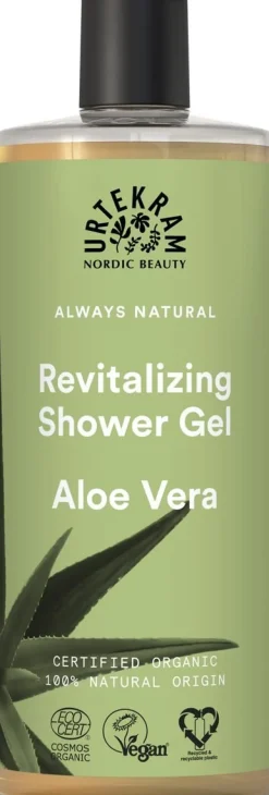 URTEKRAM SUIHKUGEELI ALOE VERA LUOMU 500 ML
