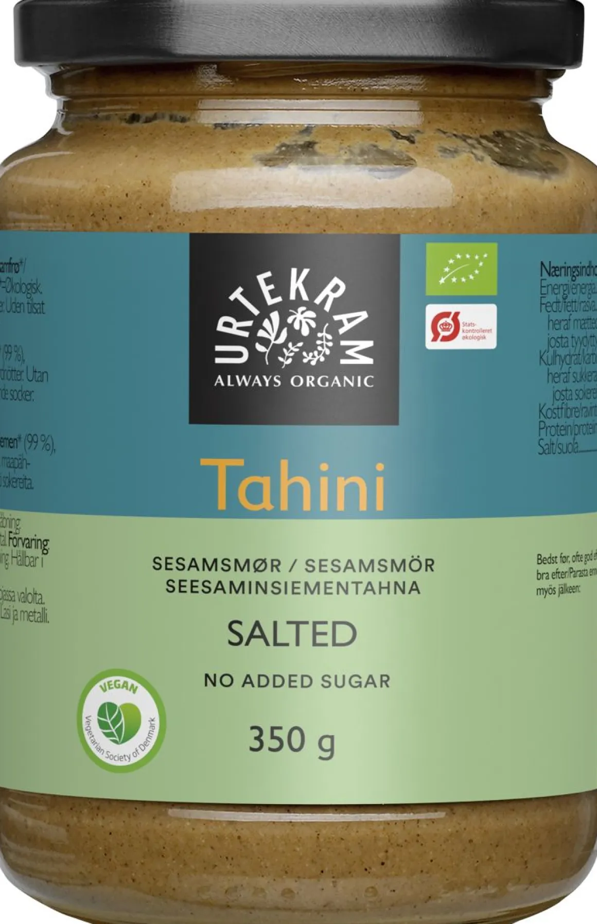 URTEKRAM TAHINI SEESAMTAHNA 350 G
