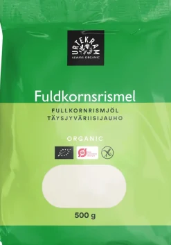 URTEKRAM TÄYSJYVÄRIISIJAUHO LUOMU 500 G