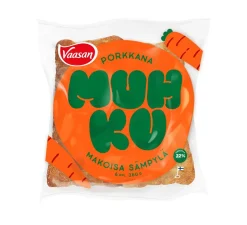 VAASAN MUHKU PORKKANA SÄMPYLÄ 6KPL 360 G