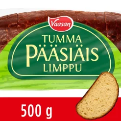 VAASAN TUMMA PÄÄSIÄISLIMPPU  500 G