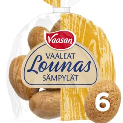 VAASAN VAALEAT LOUNASSÄMPYLÄT 6KPL 300 G