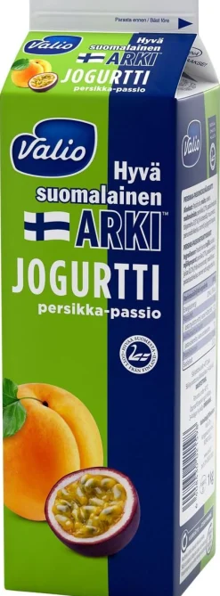 VALIO ARKIJOGURTTI PERSIKKA-PASSION 1KG
