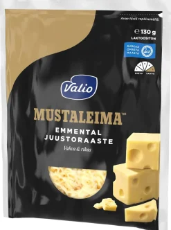 VALIO EMMENTAL JUUSTORAASTE MUSTALEIMA 130 G