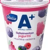 VALIO A+ JOGURTTI MUSTIKKA-VADELMA LISÄINEETON LAKTON 150 G