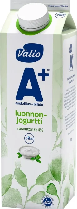 VALIO A+ LUONNONJOGURTTI RTON LAKTON 1KG