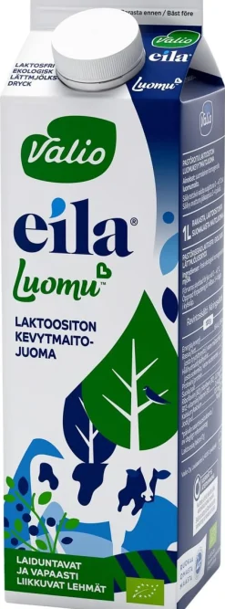VALIO EILA LUOMU KEVYTMAITOJUOMA LAKTON 1L