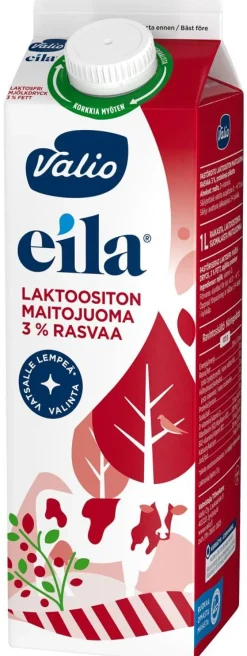 VALIO EILA MAITOJUOMA 3% LAKTON 1L