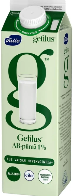 VALIO GEFILUS PIIMÄ 1% RASVAA 1L