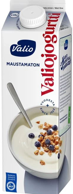 VALIO JOGURTTI MAUSTAMATON LAKTON 1KG