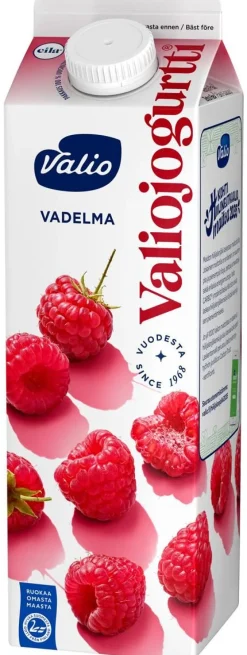VALIO JOGURTTI VADELMA LAKTON 1KG