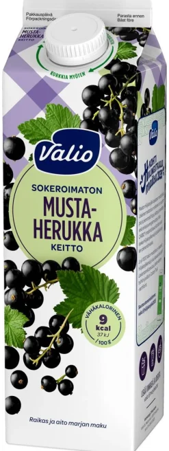 VALIO MUSTAHERUKKAKEITTO SOKEROIMATON 1KG