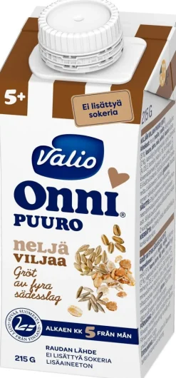 VALIO ONNI NELJÄN VILJAN PUURO UHT 215 G