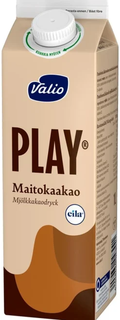 VALIO PLAY MAITOKAAKAOJUOMA LAKTON 1L