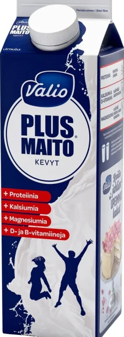 VALIO PLUS KEVYTMAITO 1L