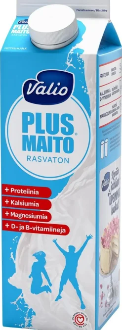 VALIO PLUS RASVATON MAITO 1L