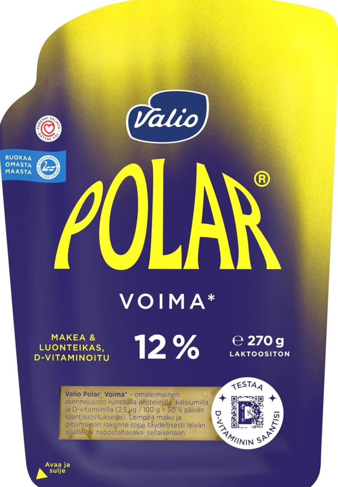 VALIO POLAR VOIMA VIIPALE 270 G