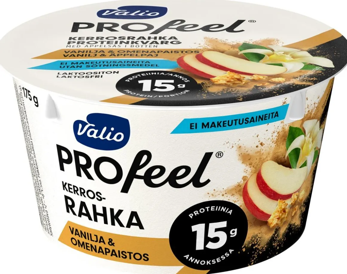 VALIO PROFEEL KERROSRAHKA VANILJA-OMENAPAISTOS LAKTON 175 G