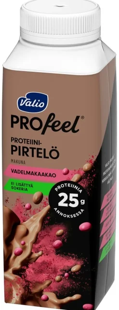 VALIO PROFEEL PROTEIINIPIRTELÖ VADELMA-KAAKAO LAKTON 250 ML