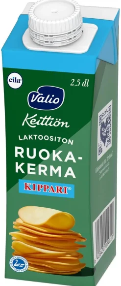 VALIO RUOKAKERMA KIPPARI UHT LAKTON 250 ML