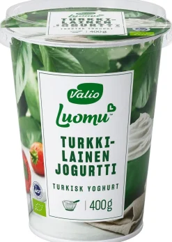 VALIO TURKKILAINEN JOGURTTI LUOMU 400 G